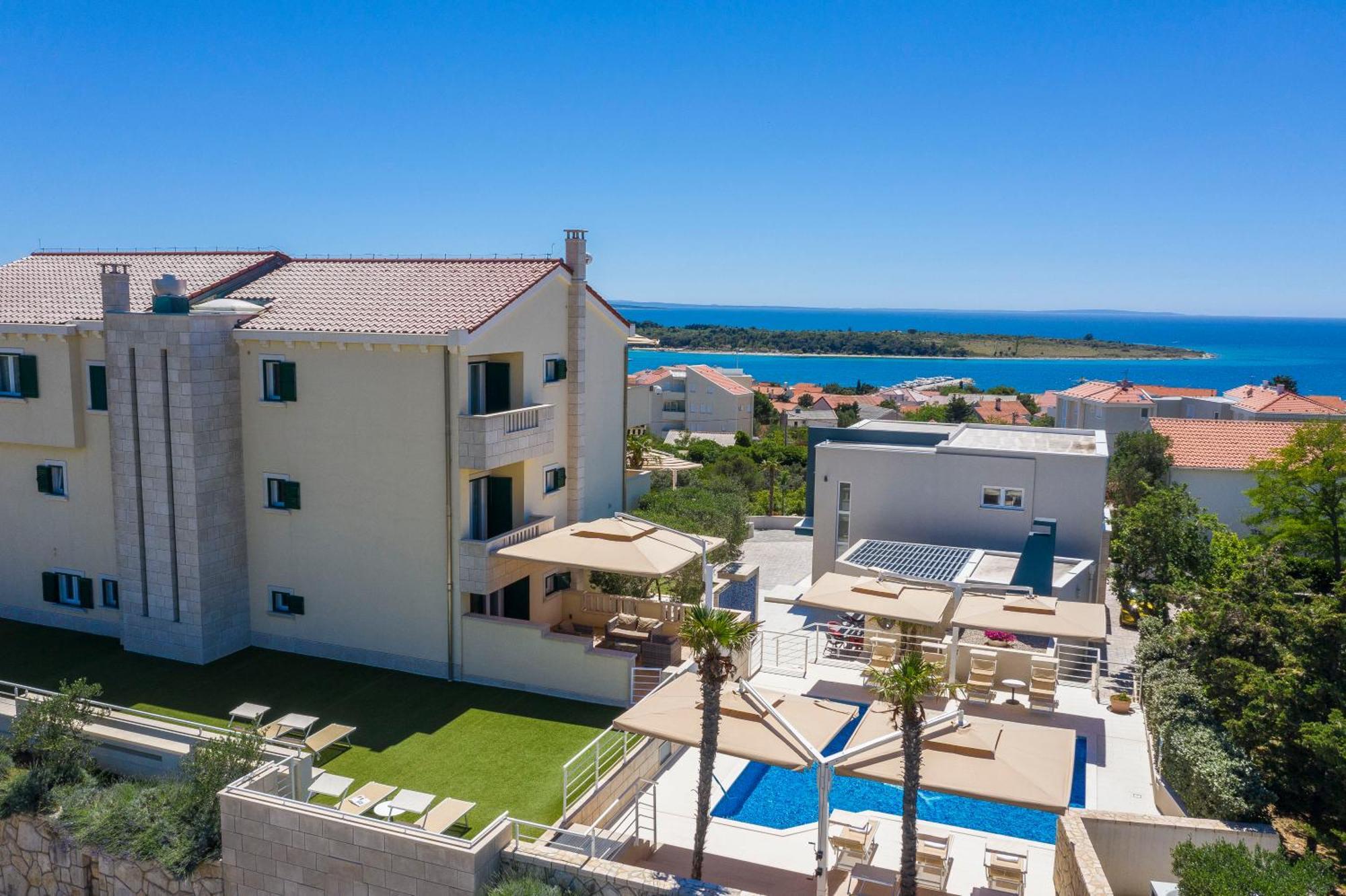 Apartmán Kings View Sarkic Novalja Exteriér fotografie